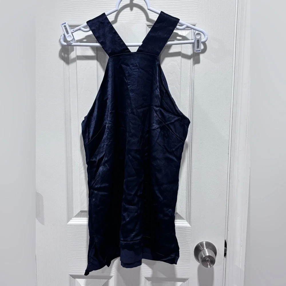 💚Banana Republic Midnight Blue Tank Top